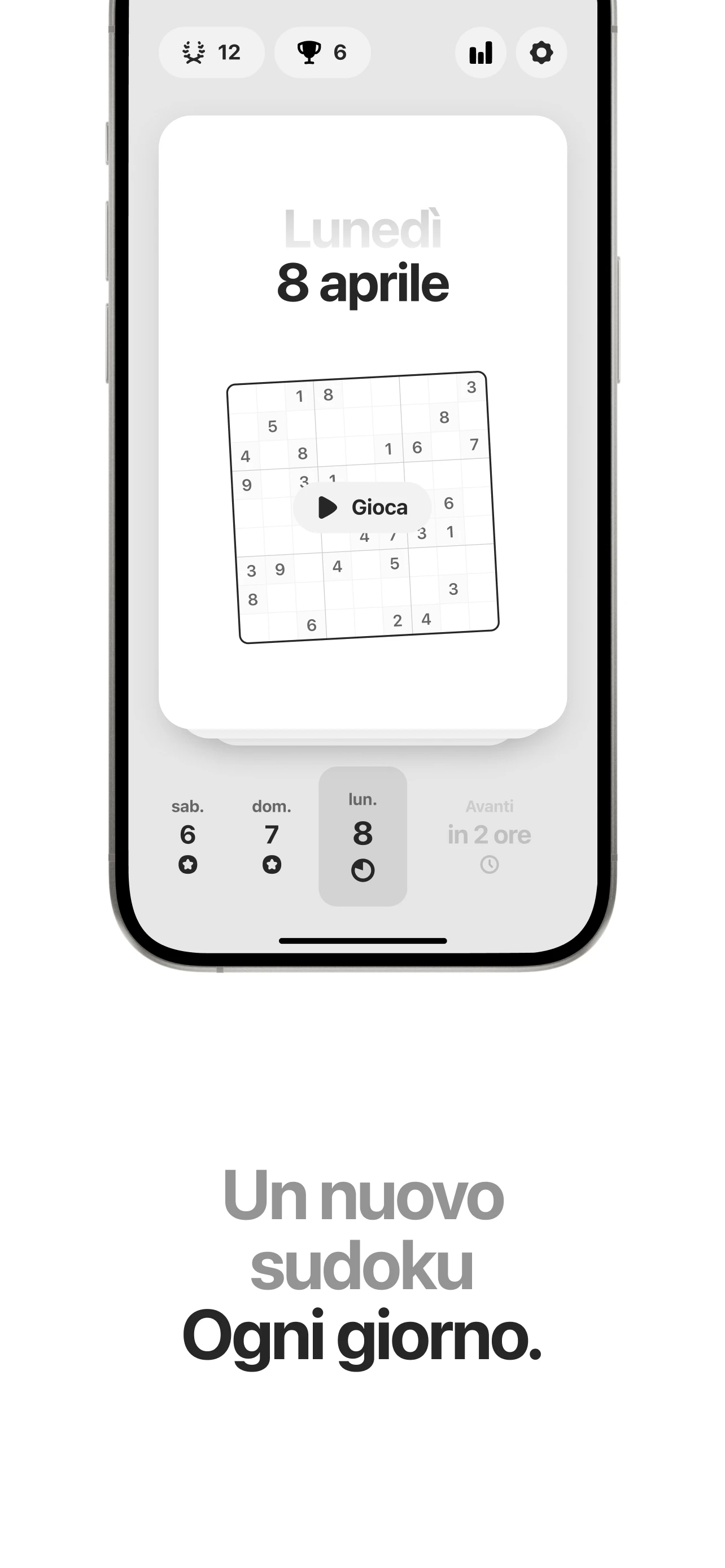 Screenshot dell'app 2